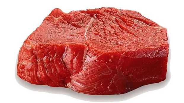 Rotes Fleisch zur Verbesserung der Stromversorgung